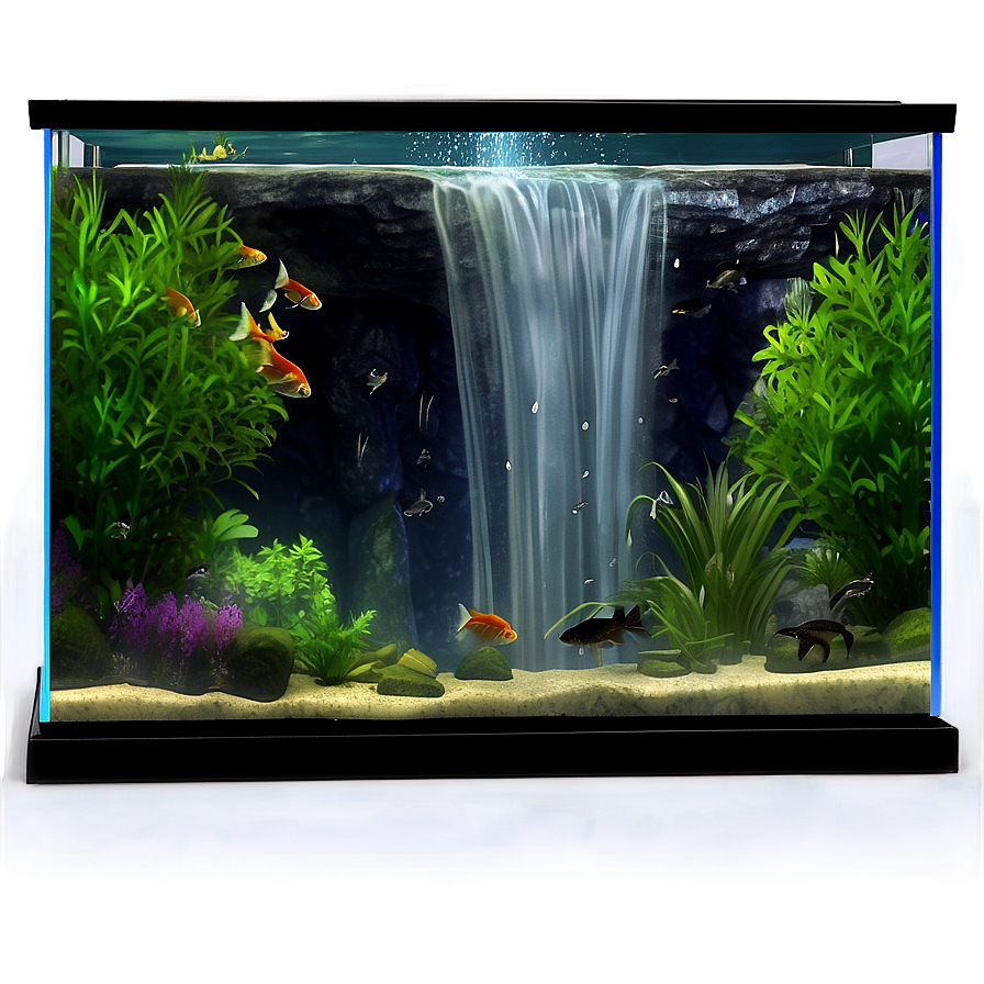 Fish Tank Waterfall Png 59