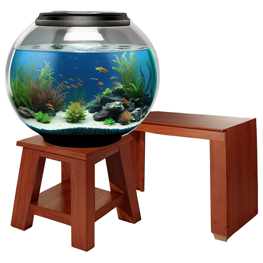 Fishbowl Aquarium Setup Png 16