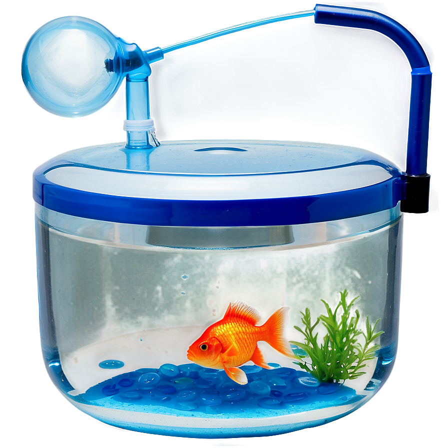 Fishbowl With Air Pump Png 06212024