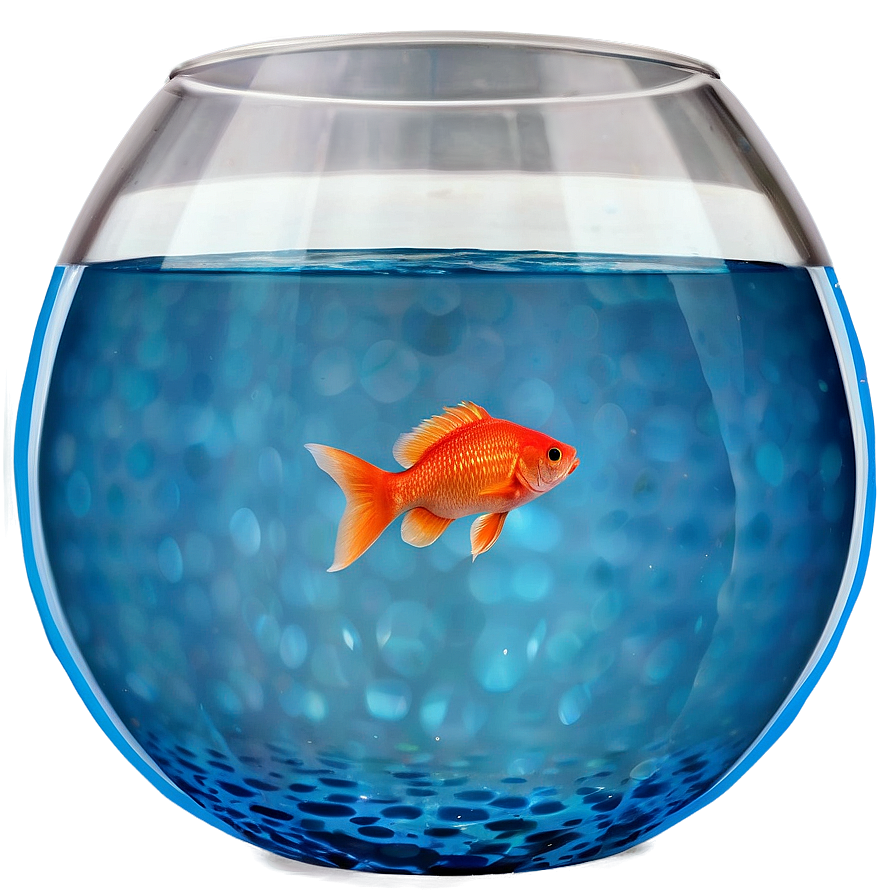 Fishbowl With Blue Water Png 11