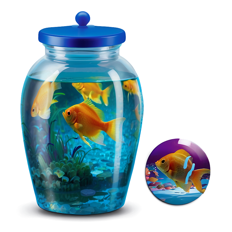 Fishbowl With Lid Png Plp