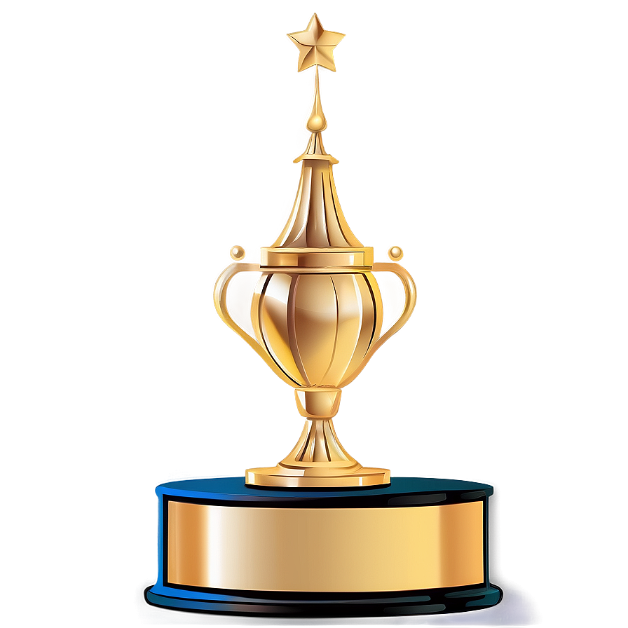 Fishing Cartoon Trophy Png Wqo