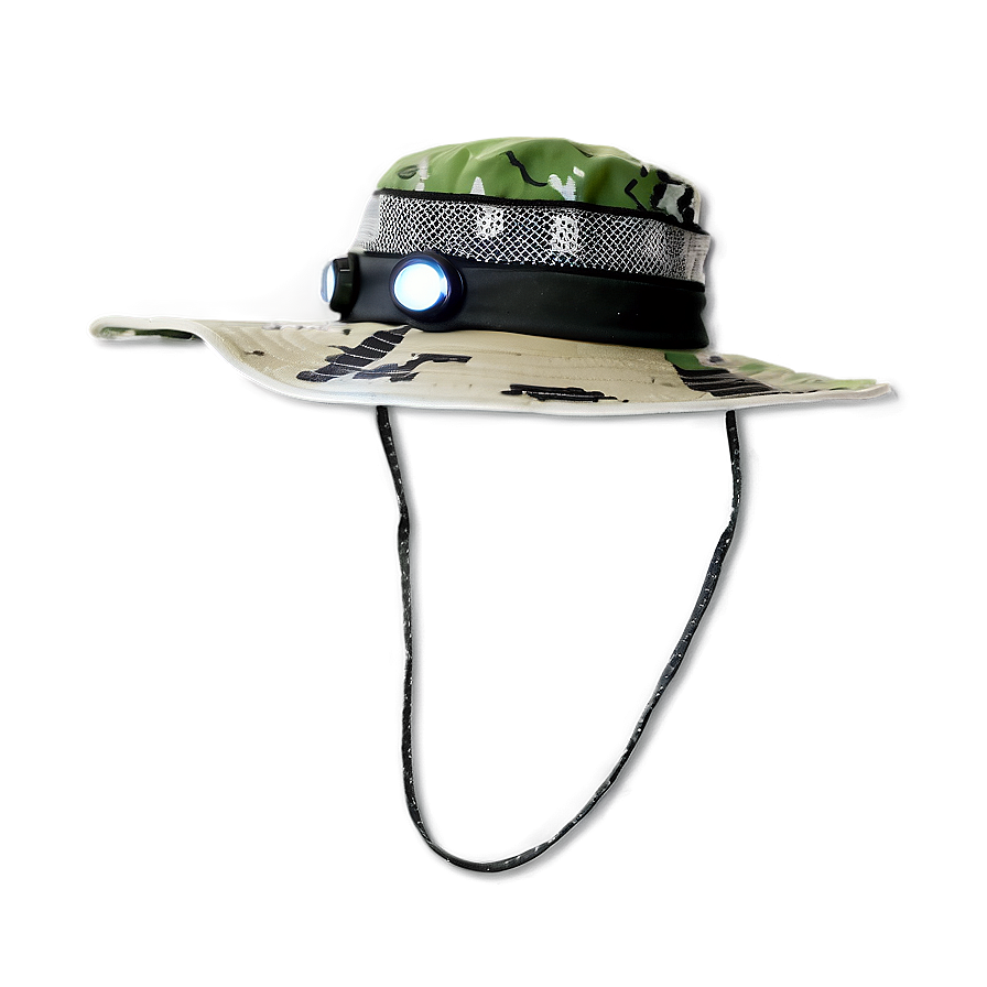 Fishing Hat With Headlamp Png Vmb