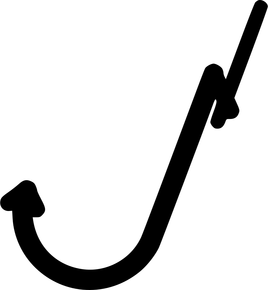 Fishing Hook Silhouette