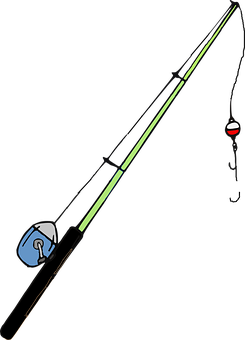 Fishing Rodand Tackle Setup