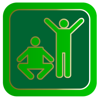 Fitness App Icon Green