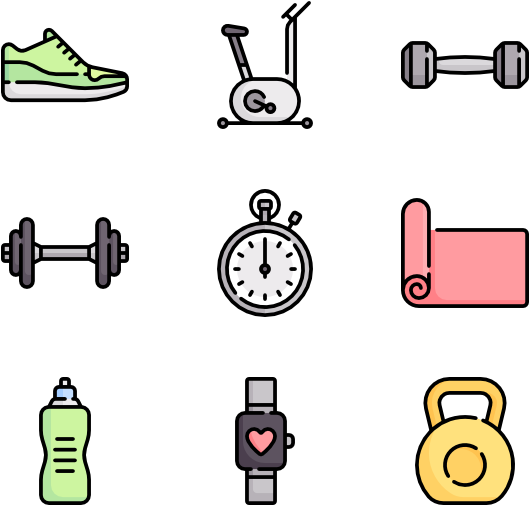 Fitness Icons Collection