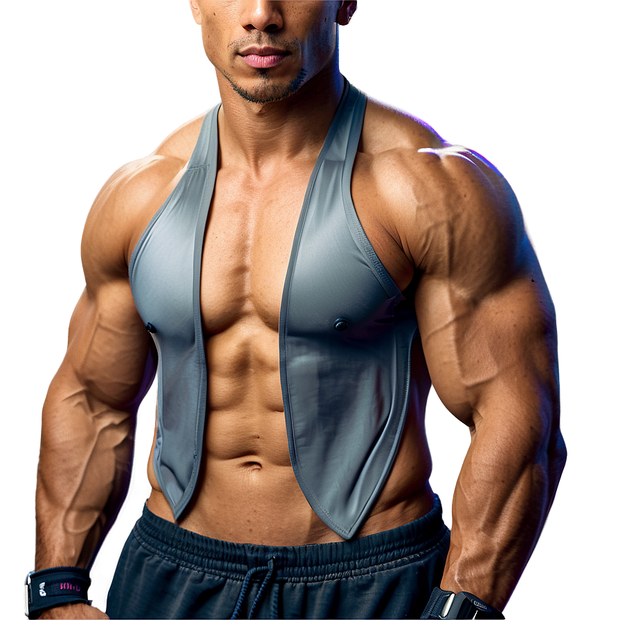 Fitness Model Torso Png Sgj96