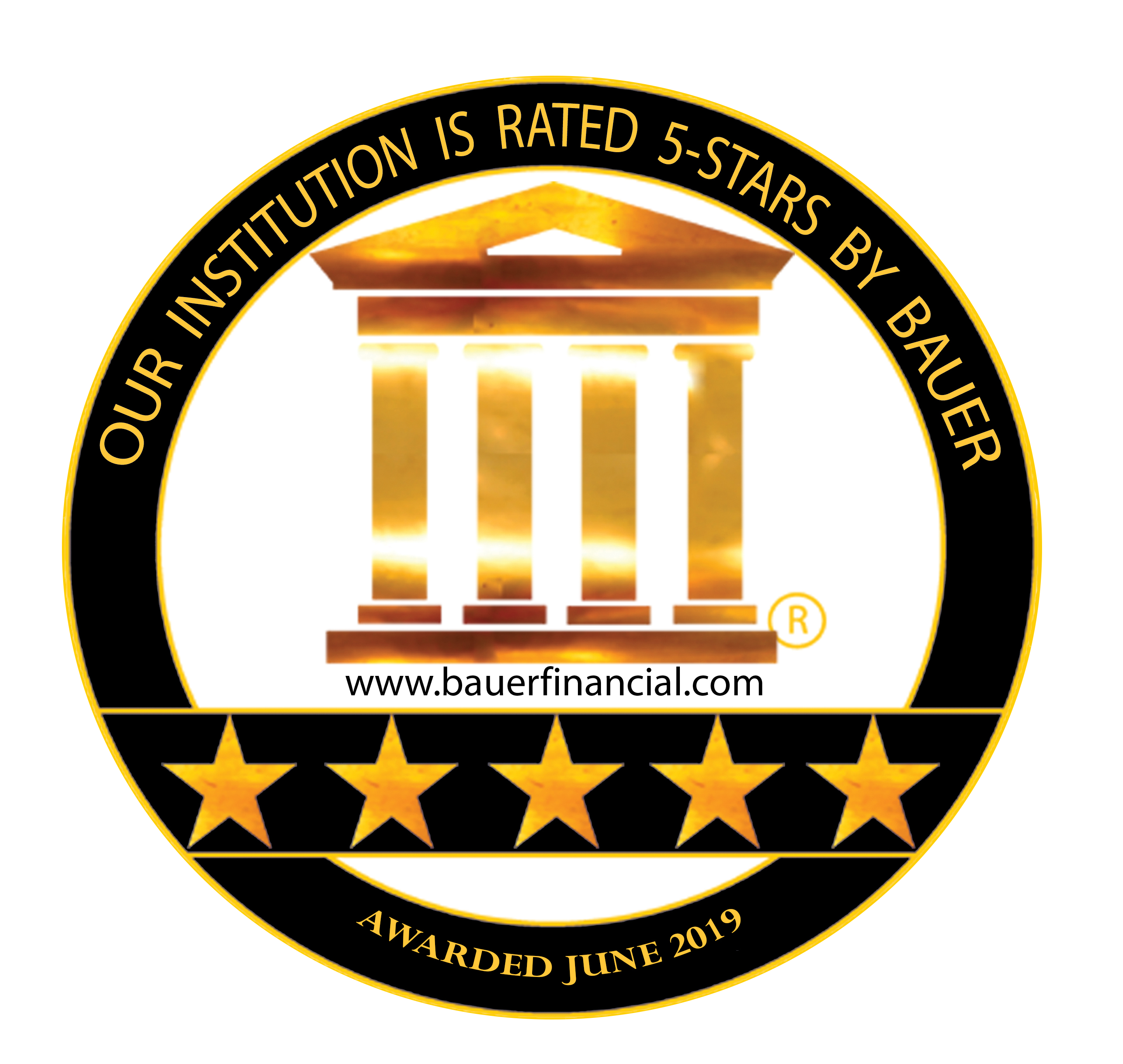 Five Star Institution Rating Seal2019