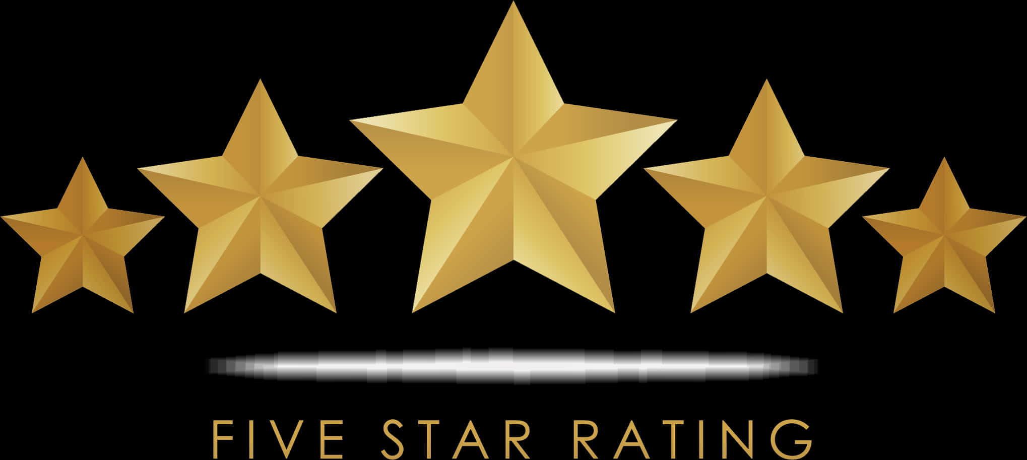 Five Star Rating Graphic