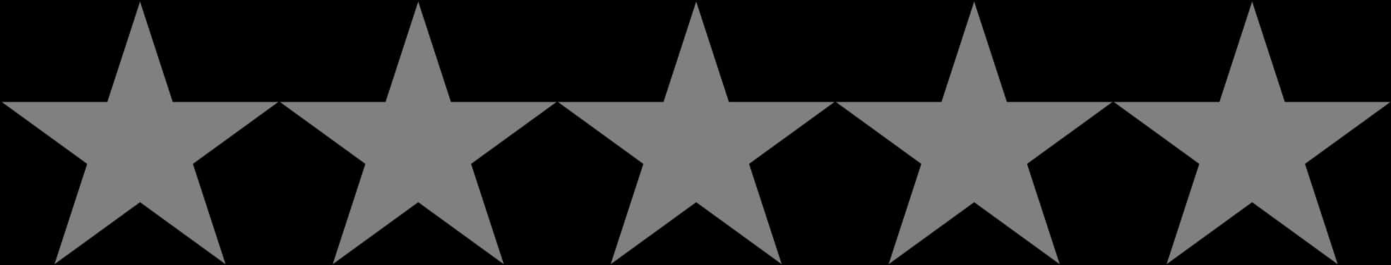 Five Star Rating Graphic