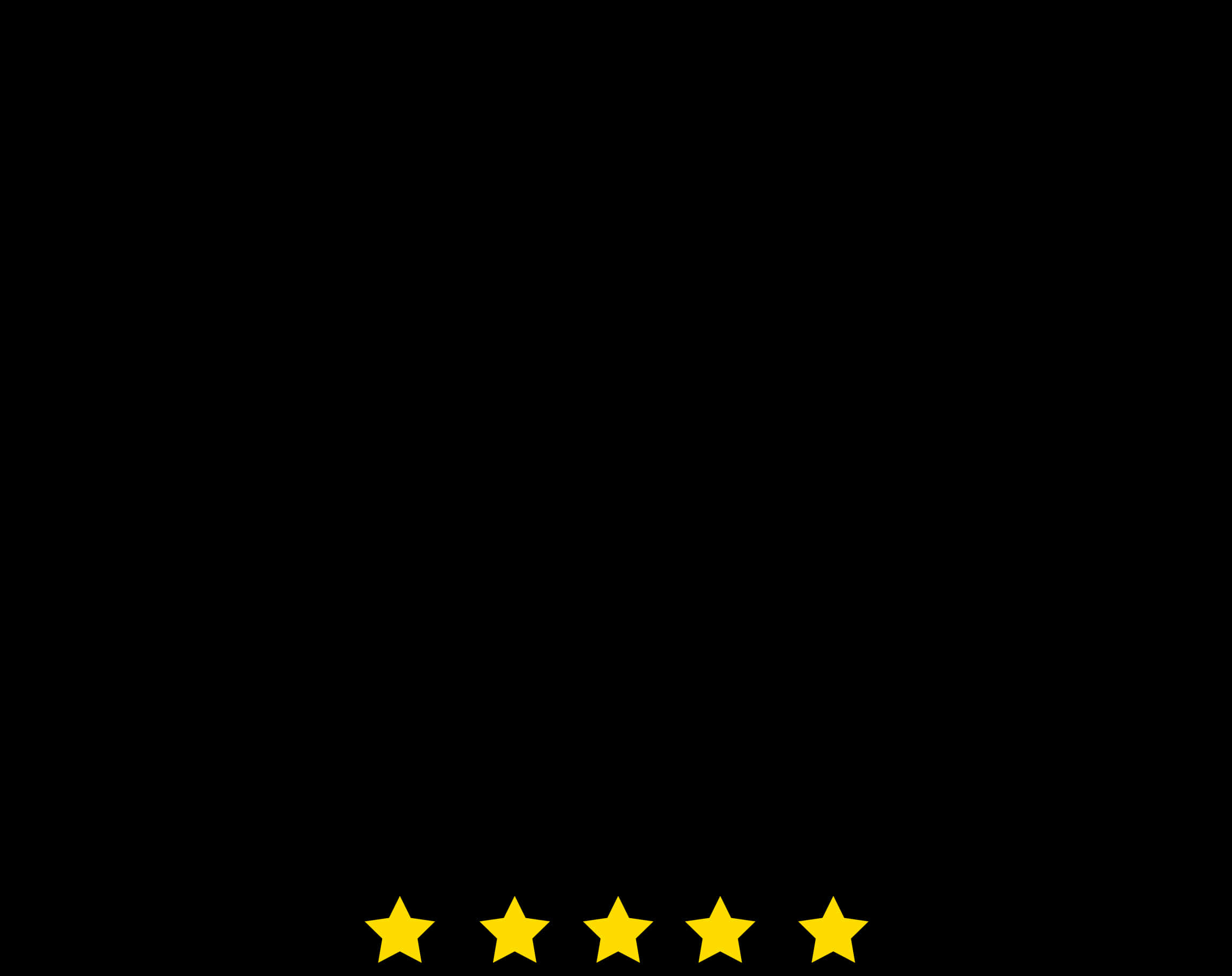 Five Star Rating Graphic