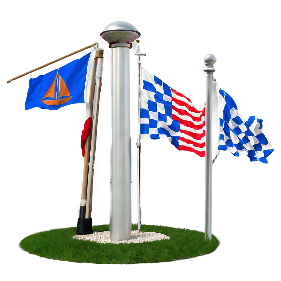 Flagpole For Boats And Marinas Png Brw47