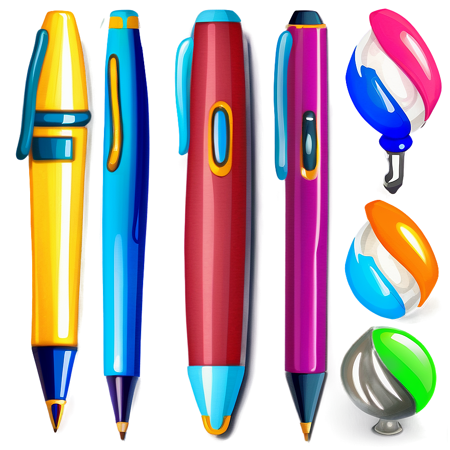 Flair Pen Clipart Png 06292024