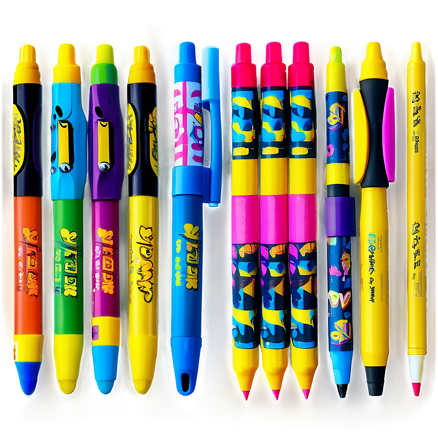 Flair Pen Highlighter Combo Png 72