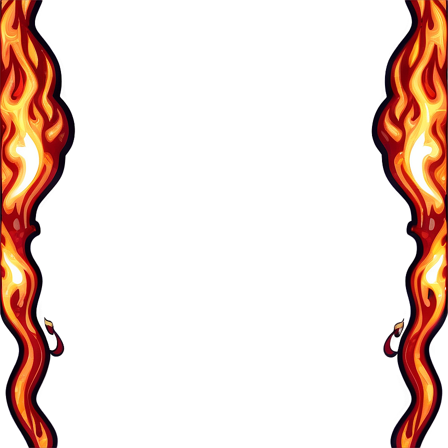 Flame Border Png Ubl68