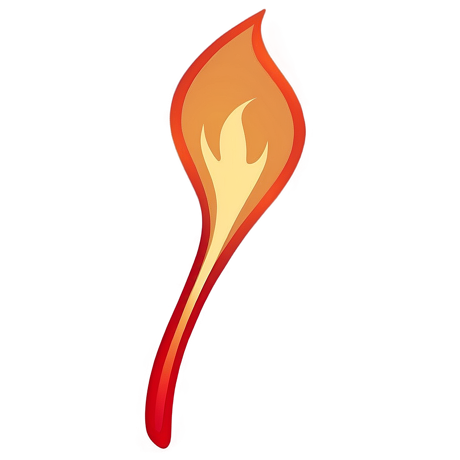 Flame Brush Stroke Png Ayj