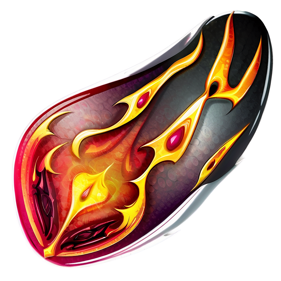 Flame Heart Png 05042024