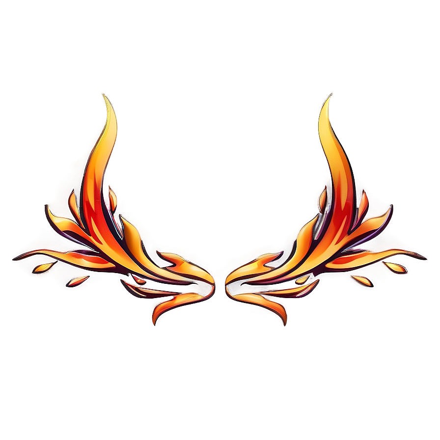 Flame Sketch Border Png Cvl65