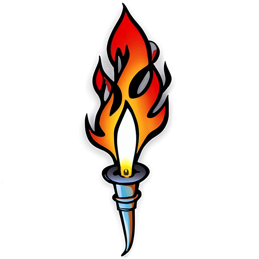 Flame Tattoo Design Png Fxy