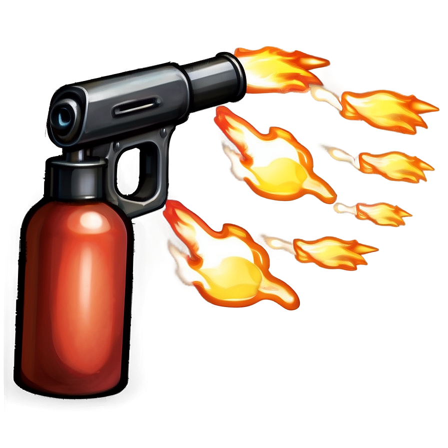 Flame Thrower Emoji Png Alr