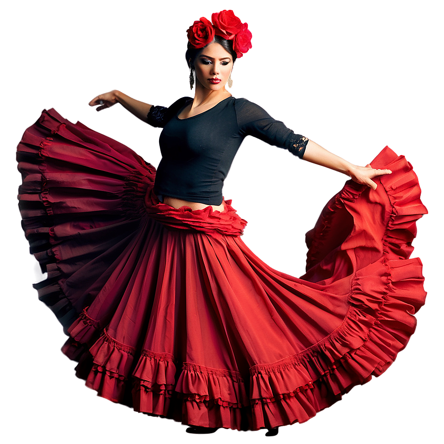 Flamenco Dancer Pose Png Bae24