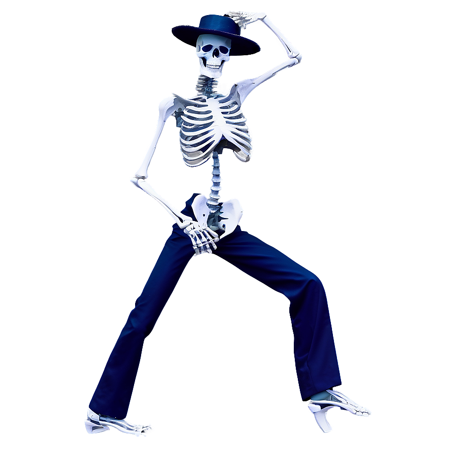 Flamenco Dancing Skeleton Png 30