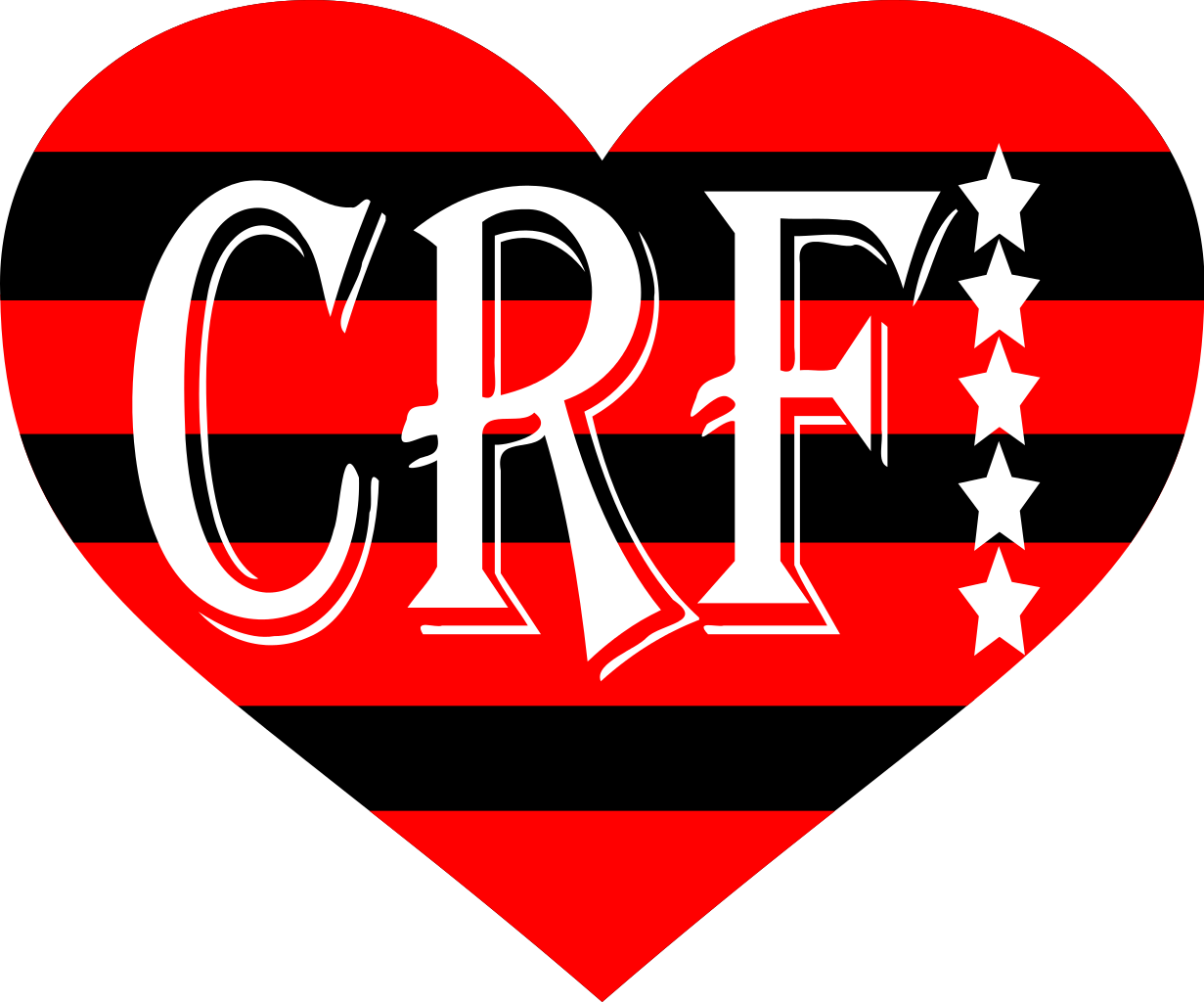 Flamengo Heart Crest