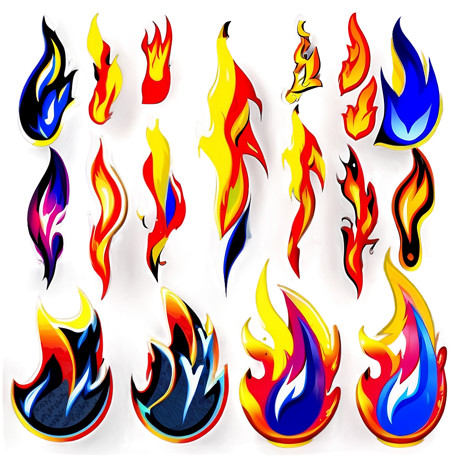 Flames Vector Png Vtm