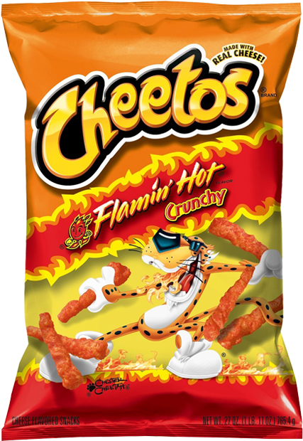 Flamin Hot Cheetos Package