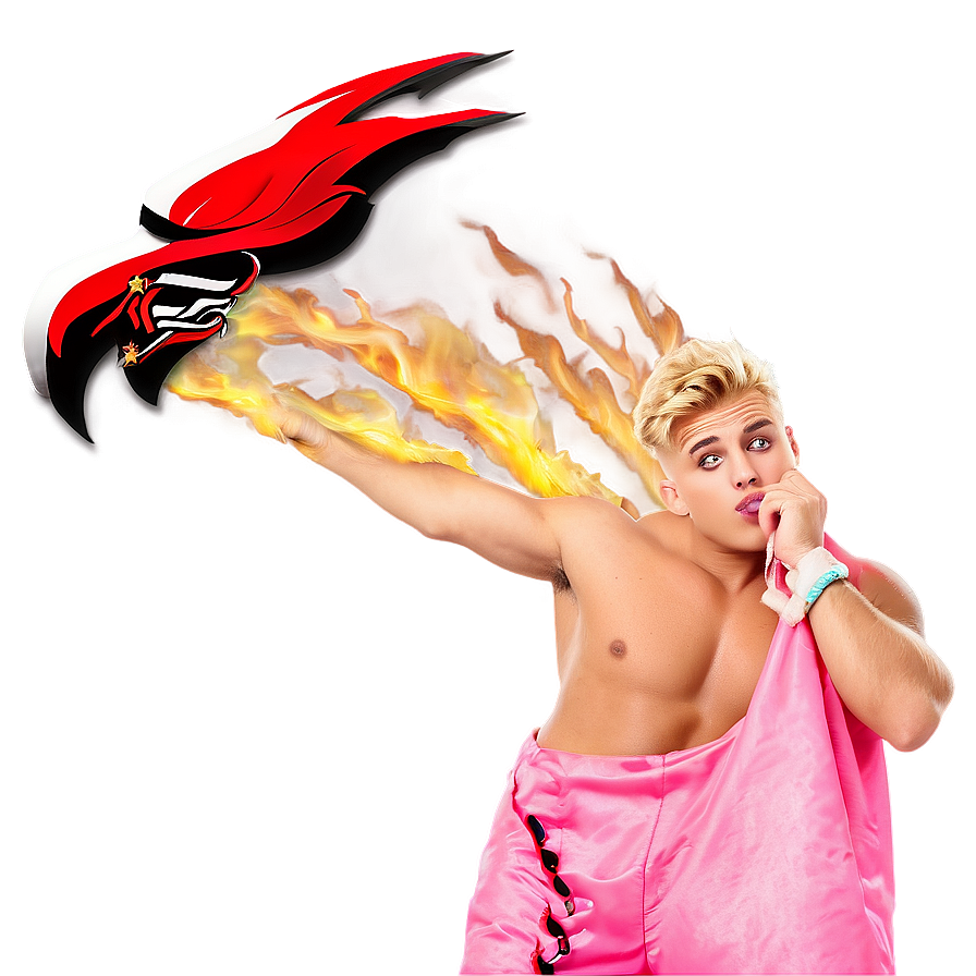 Flaming Falcon Punch Jake Paul