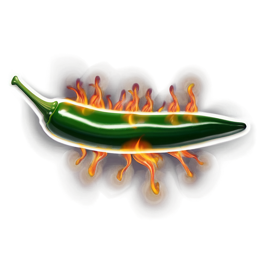 Flaming Jalapeno Png 14