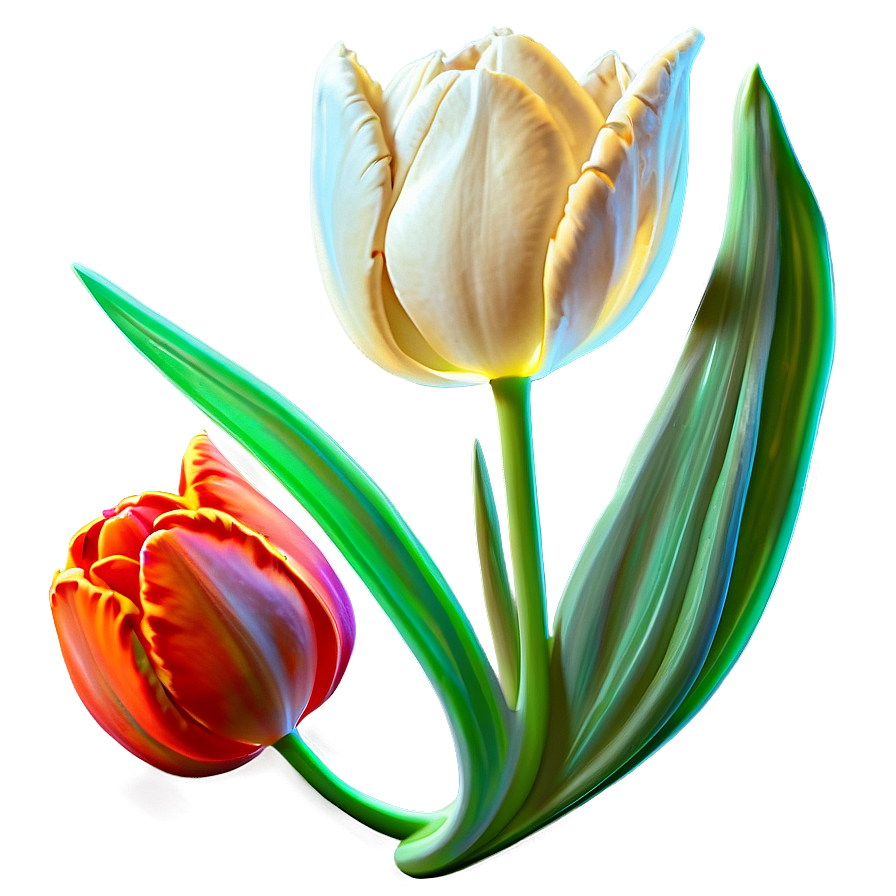 Flaming Tulip Png 05212024