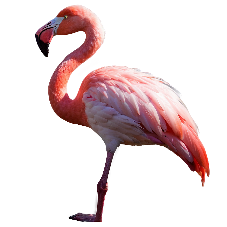 Flamingo And Sunset Gradient Png Ljp46