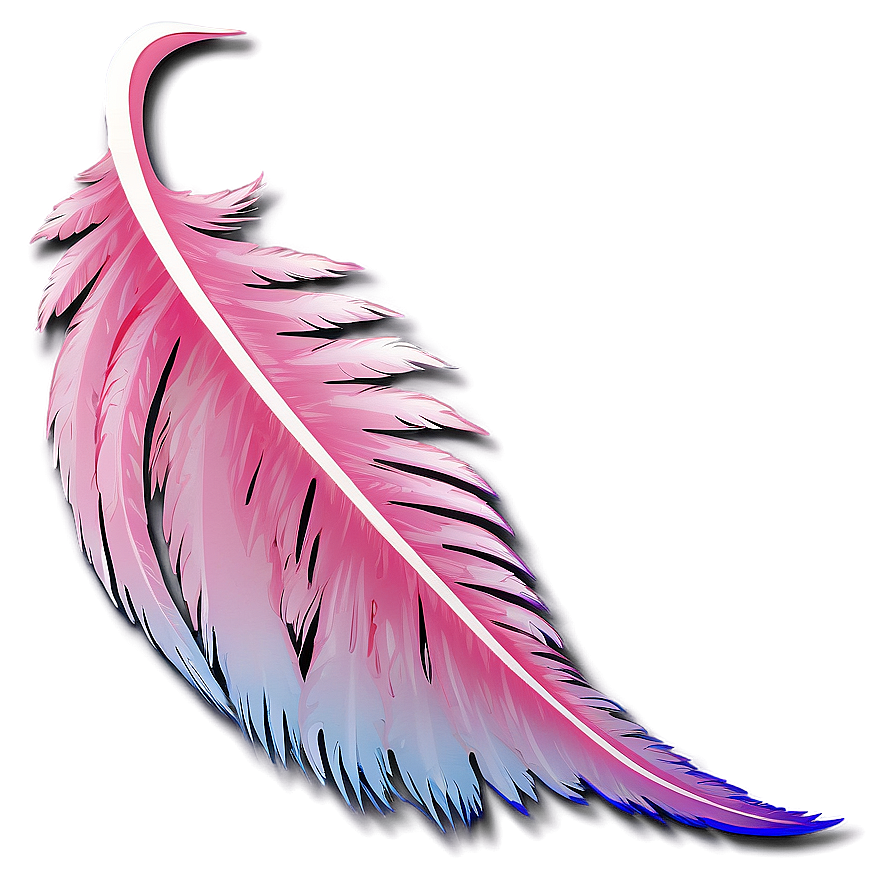 Flamingo Feather Detail Png 06292024