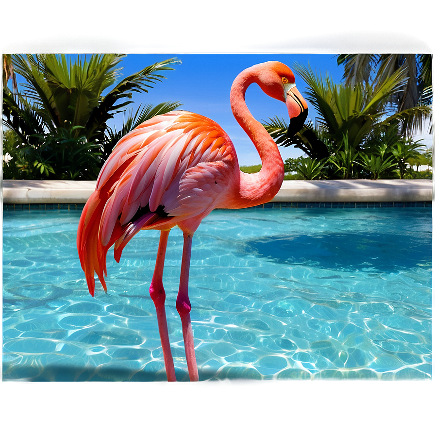 Flamingo Pool Party Png 74