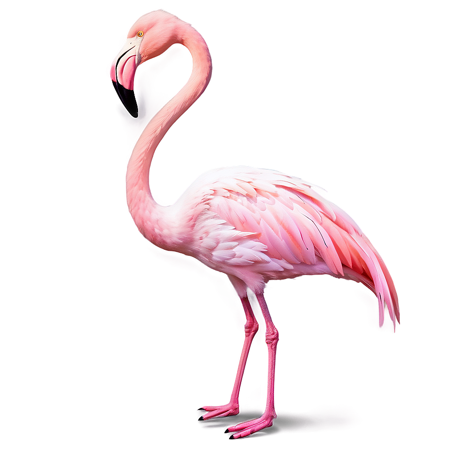 Flamingo Standing On One Leg Png Haa85