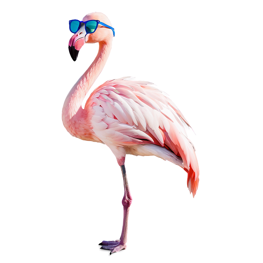 Flamingo With Sunglasses Png Hxx