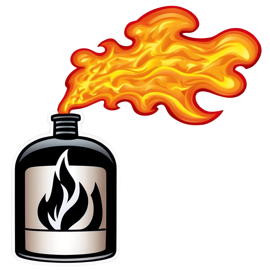 Flammable Gasoline Symbol Png 06132024