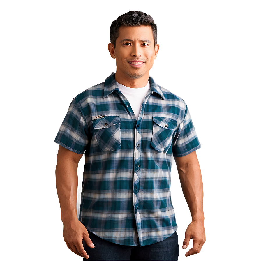 Flannel Work Shirt Png Keo99