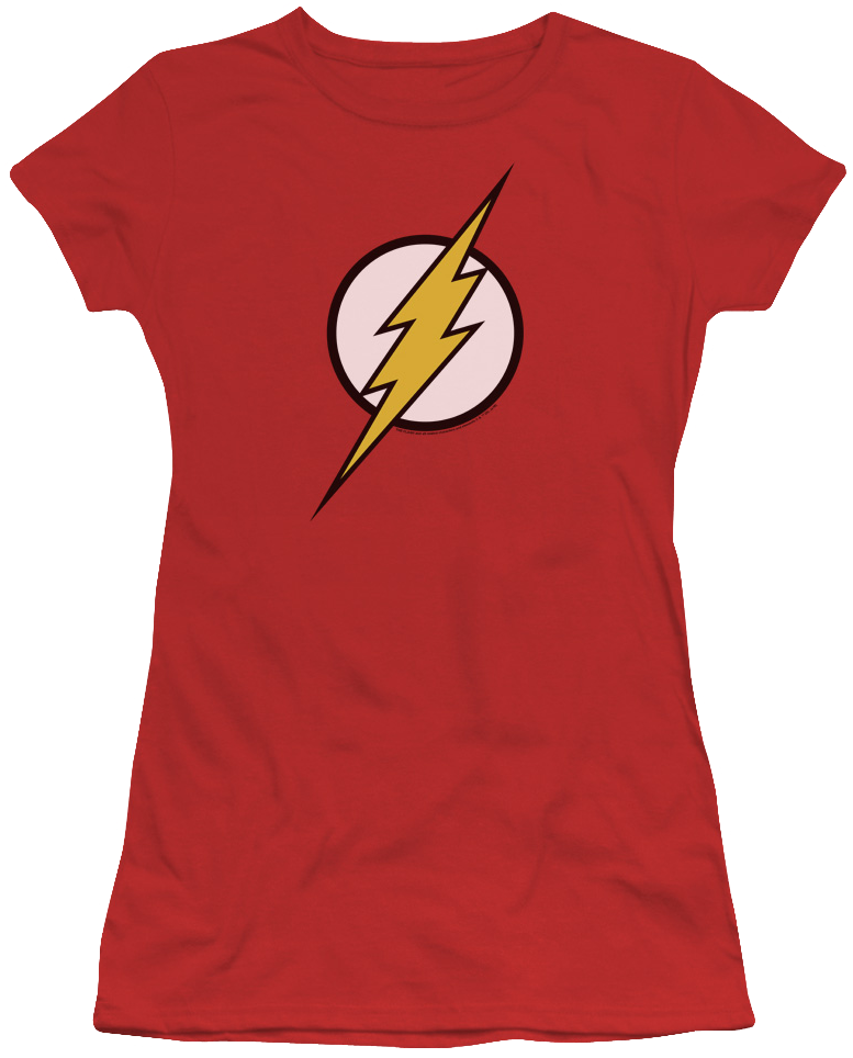 Flash Logo Red Tshirt