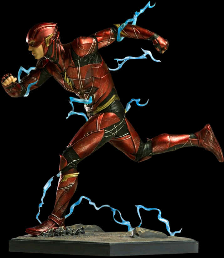 Flash Statuein Action Pose