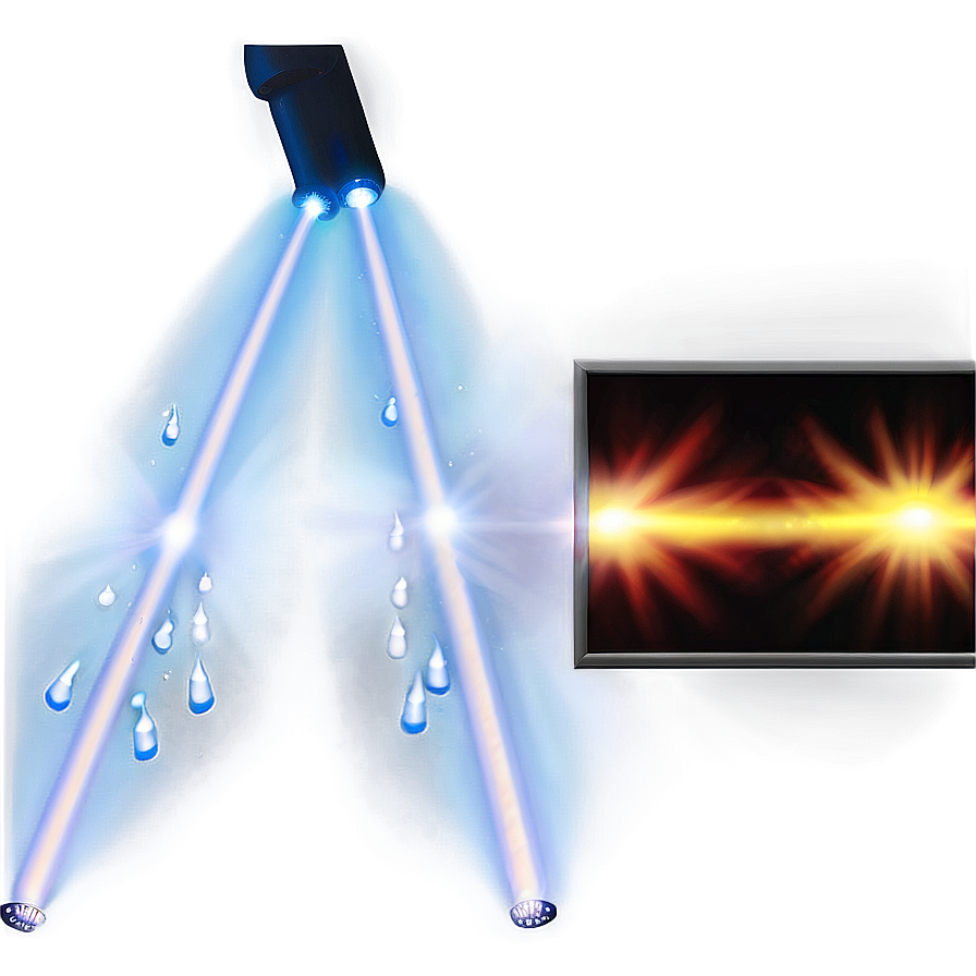 Flashing Light Beam Png 16