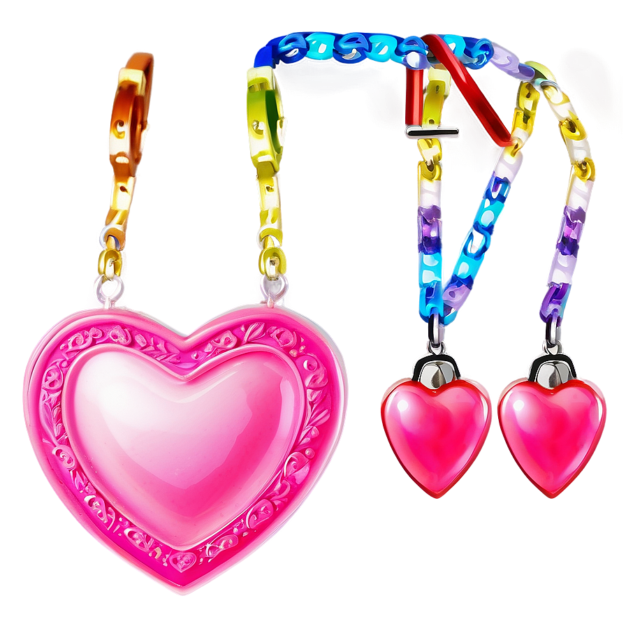 Flashing Pink Heart Png Geb70