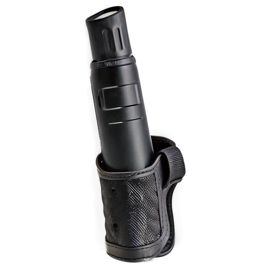 Flashlight With Holster Png Bqg