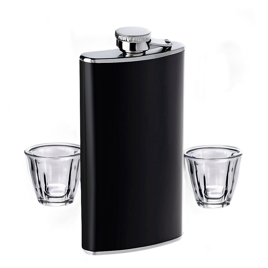 Flask With Cups Set Png Rol92