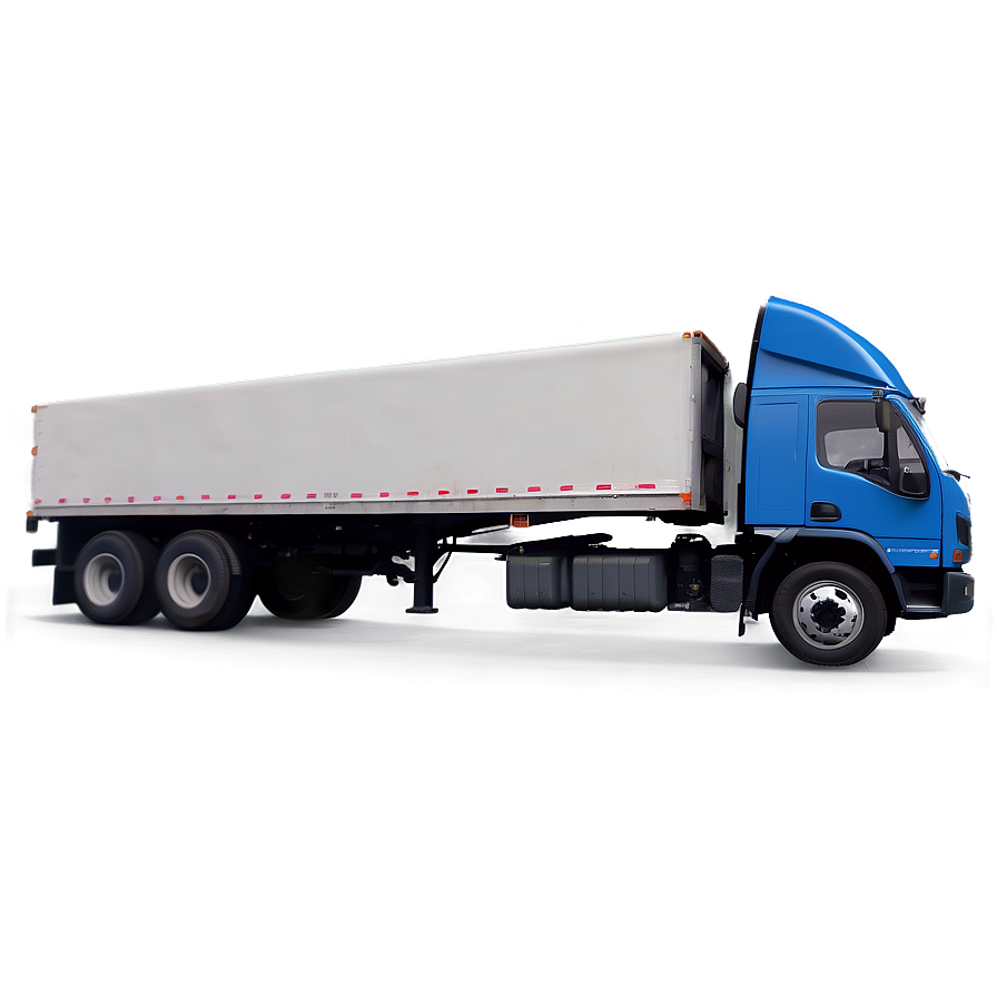 Flat Design Box Truck Png 06132024