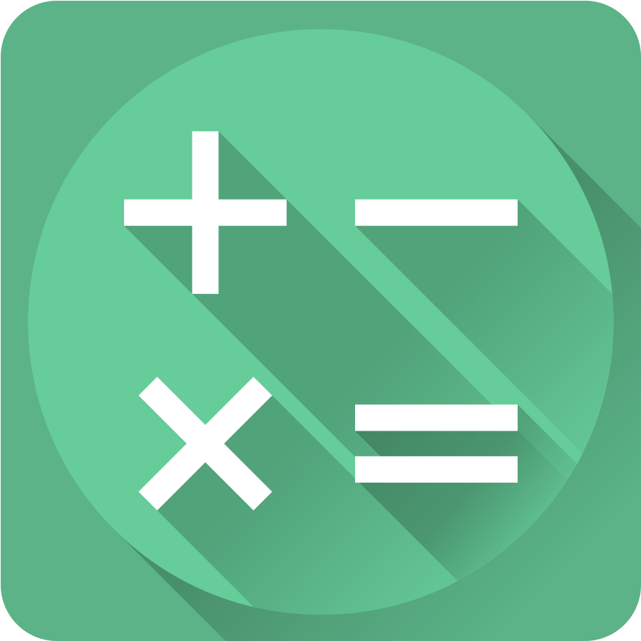 Flat Design Calculator Icon