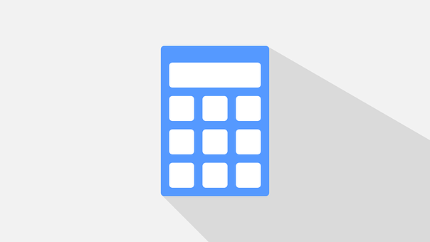 Flat Design Calculator Icon