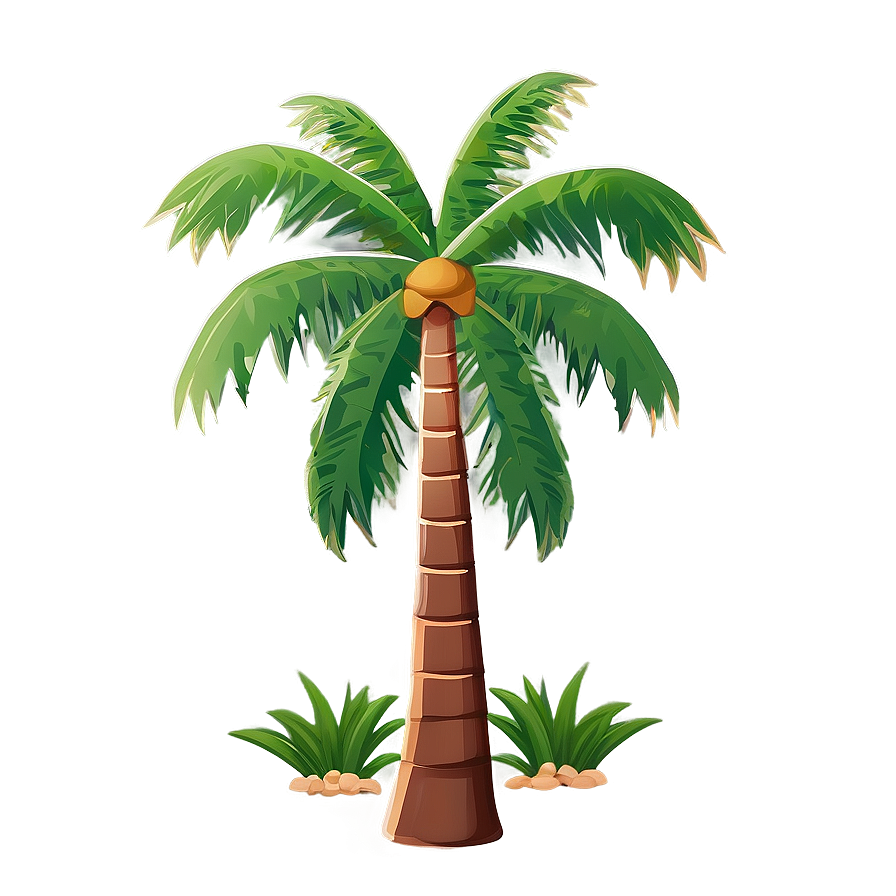 Flat Design Coconut Tree Png Nni